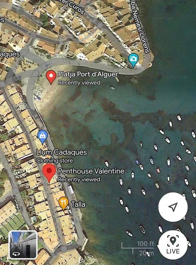 Beachfront Penthouse With Sea Views In Cadaques Apartment 0*,
